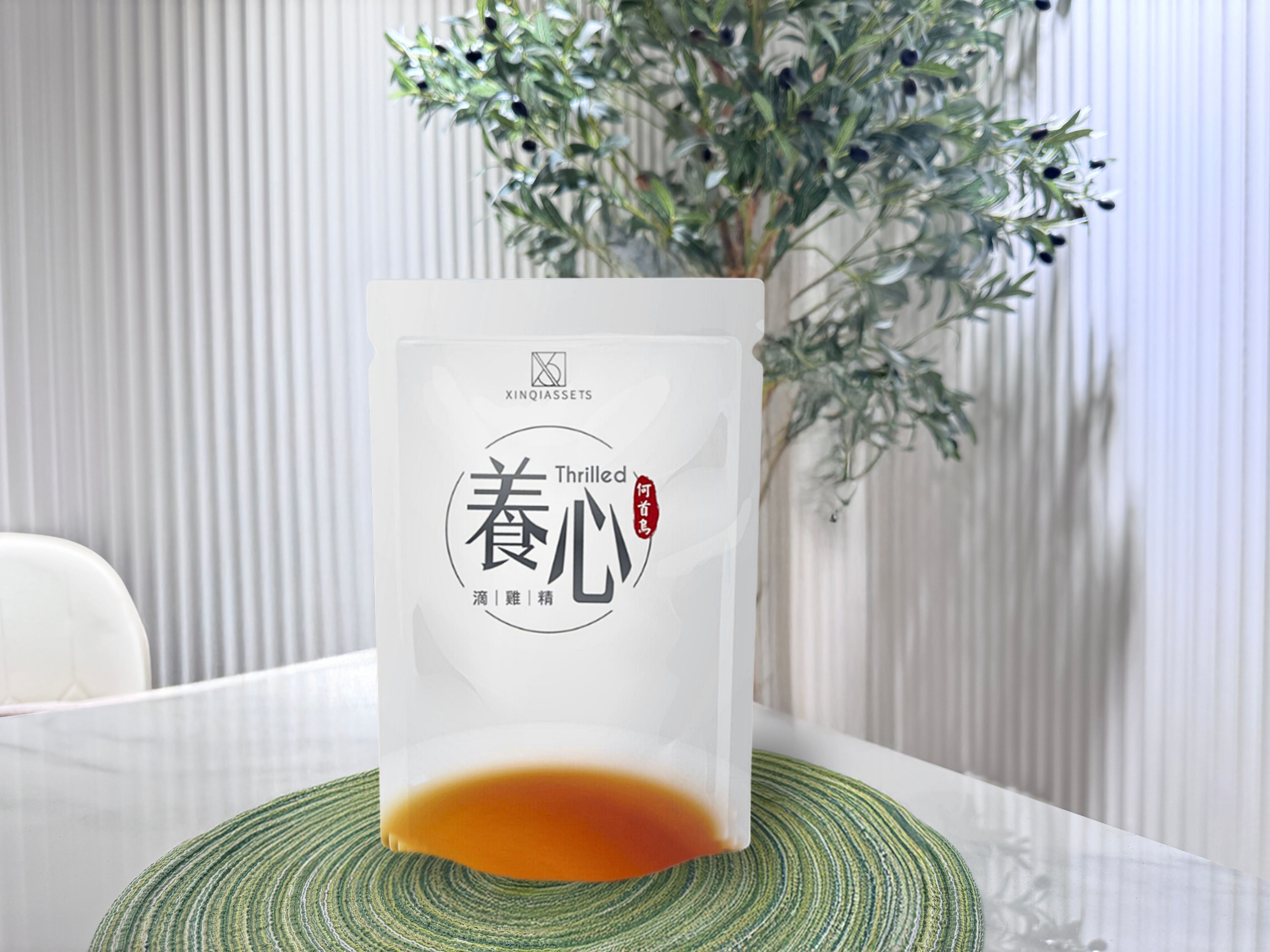 白雞精背景
